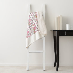 Irresistible Ice Cream Liquorice Sherpa Blanket