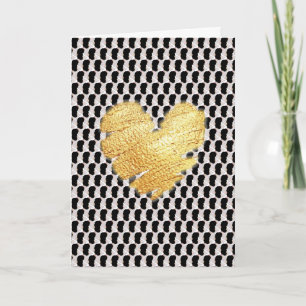 Irresistible Ice Cream Melted Sprinkles Heart Card