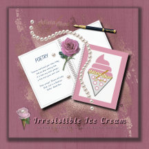 Irresistible Ice Cream Notebook by Adiela Akoo