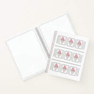 Irresistible Ice Cream Notebook / Sketchbook