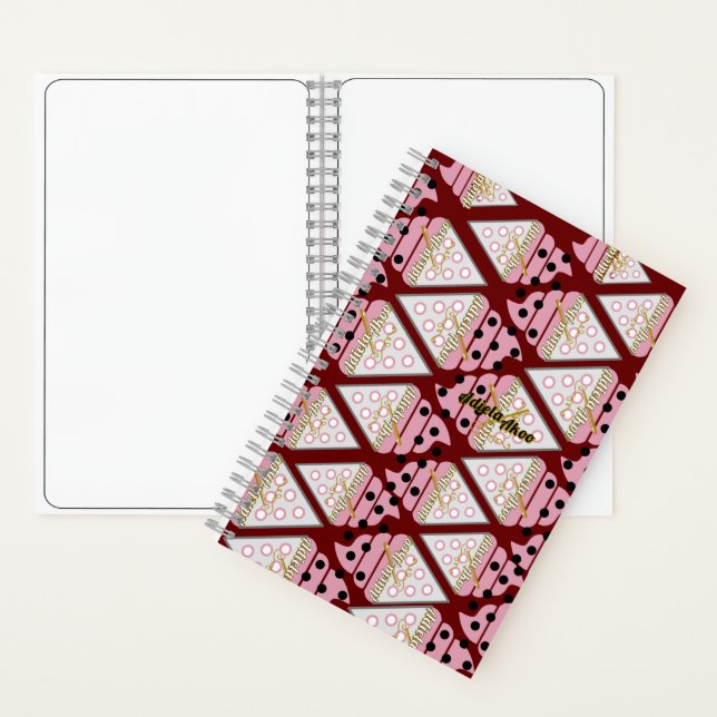 Irresistible Ice Cream Sprinkles Berry Notebook (Inside)