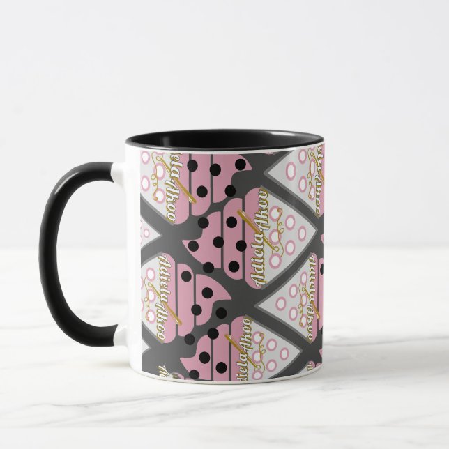Irresistible Ice Cream Sprinkles Mug - Blackberry (Left)