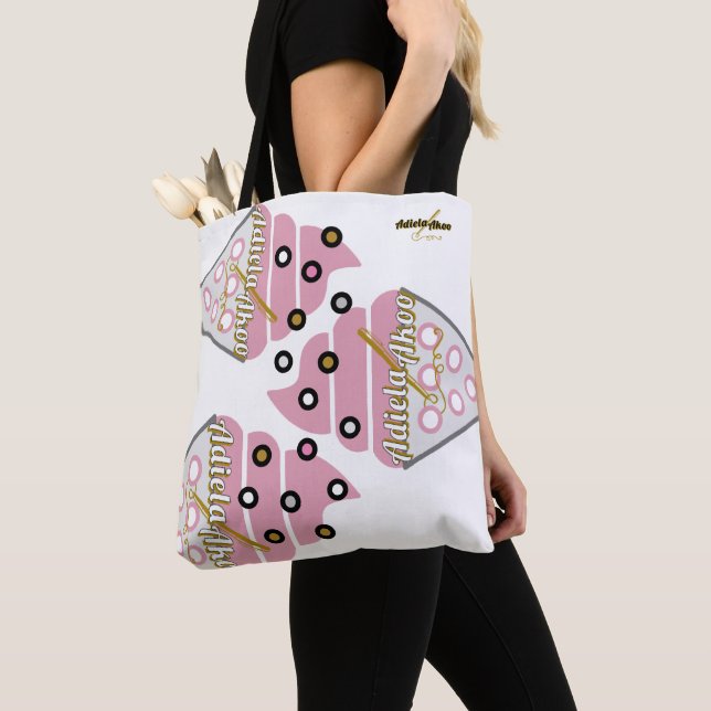 Irresistible Ice Cream Sprinkles Tote -Adiela Akoo (Close Up)