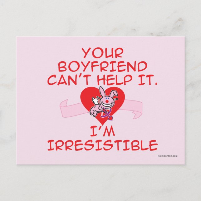 Irresistible Postcard (Front)