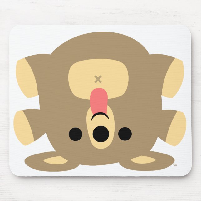 Irreverent Cartoon Bear Baby mousepad (Front)