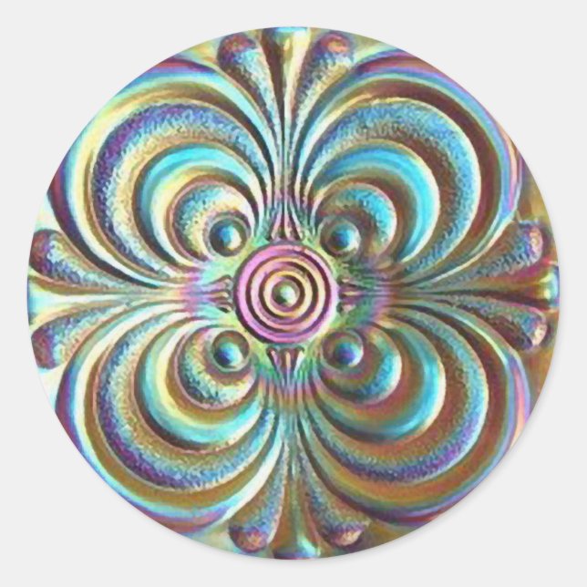 Irridescent Look Envelope Seal (Front)