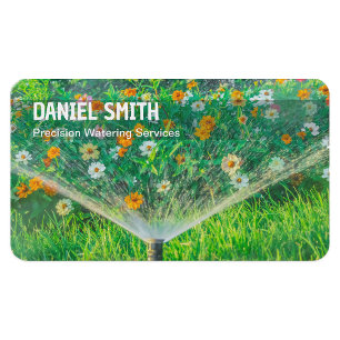 Irrigation Watering Solutions Business Card