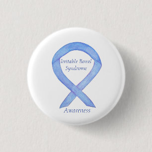 Irritable Bowel Syndrome Awareness Ribbon IBS Pin
