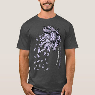 Irritable Bowel Syndrome Awareness sunflower nobod T-Shirt