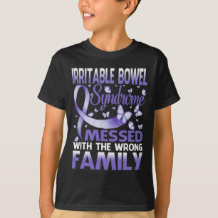 Irritable Bowel Syndrome Mess With The Wrong Famil T-Shirt
