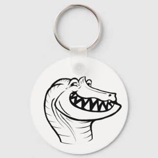 Irritator Trollface (textless) Key Ring
