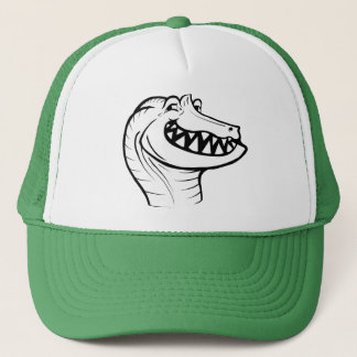 Irritator Trollface (textless) Trucker Hat