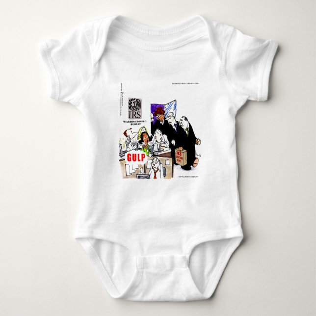 IRS Audits IRS Funny Baby Bodysuit (Front)