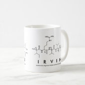 Irvin peptide name mug (Front Right)