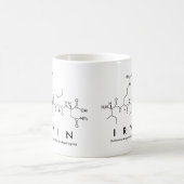 Irvin peptide name mug (Center)
