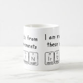 Irvin periodic table name mug (Center)