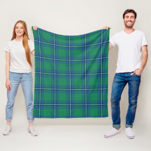 Irvine Ancient Plaid Fleece Blanket