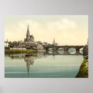 Irvine, Ayrshire, Scotland archival print