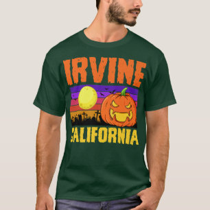 Irvine California Happy Halloween Party Local City T-Shirt