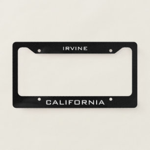 Irvine California  Licence Plate Frame
