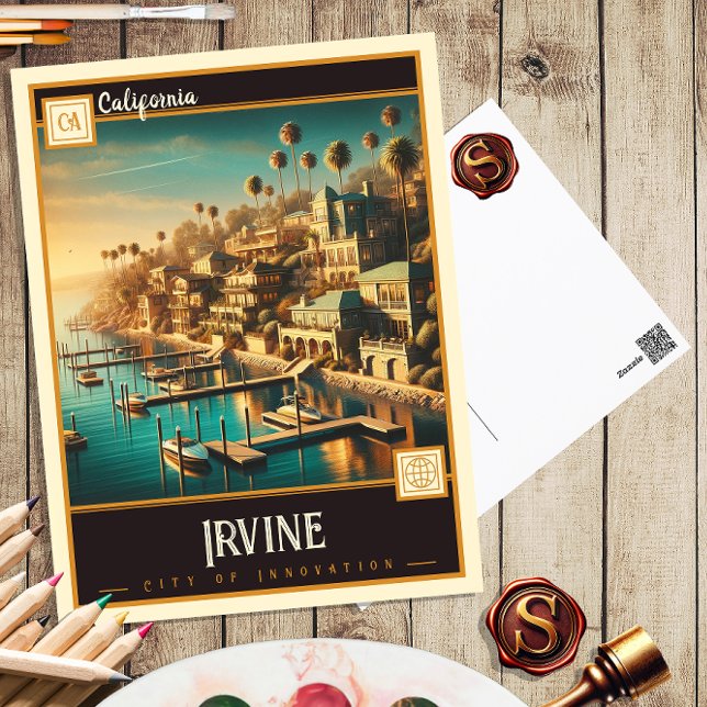 Irvine, California | Vintage Postcard (Creator Uploaded)