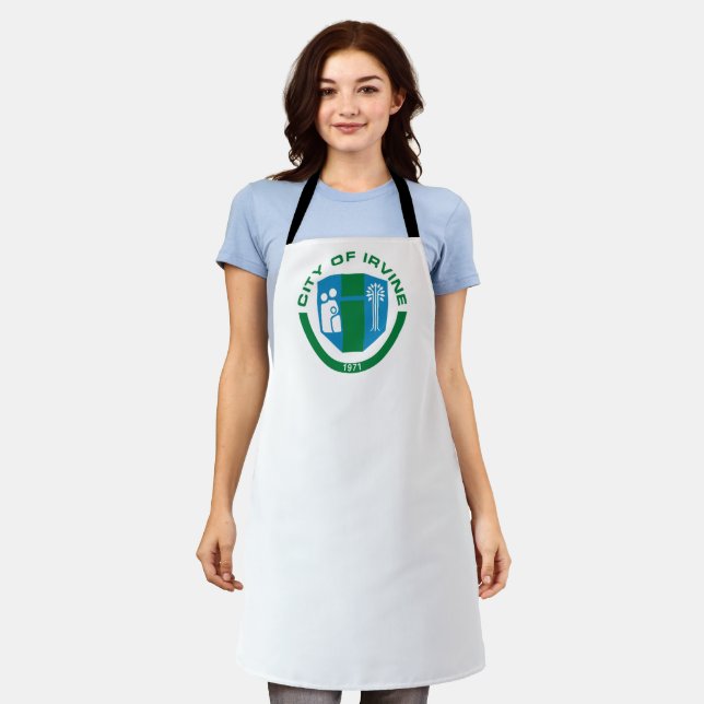Irvine City flag Apron (Worn)