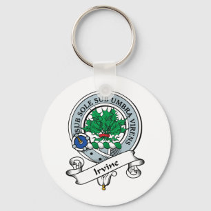 Irvine Clan Badge Key Ring
