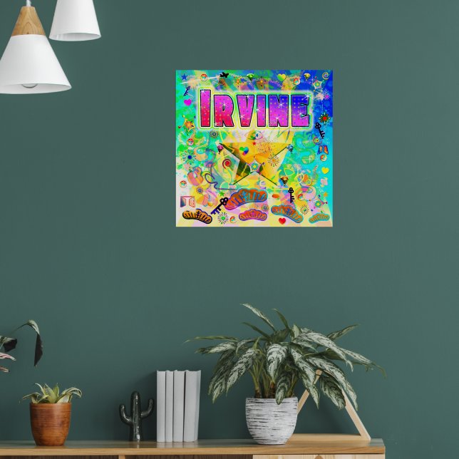 Irvine Epoch Hour Poster (Living Room 1)