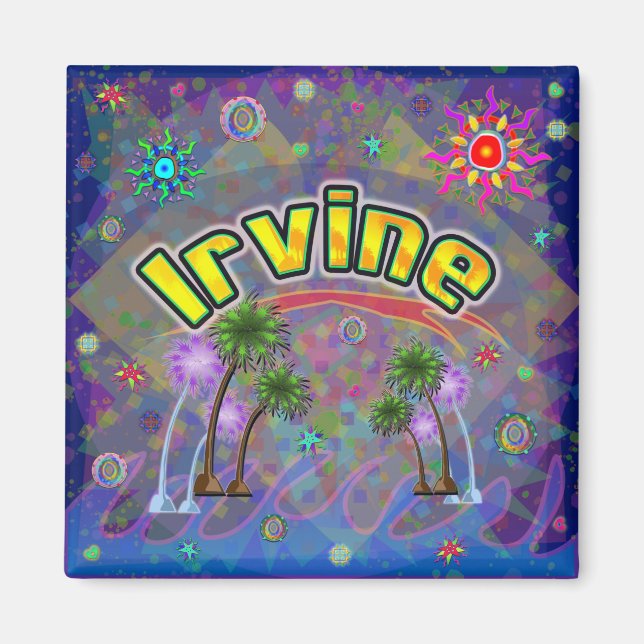 Irvine Noble Voyage Magnet (Front)