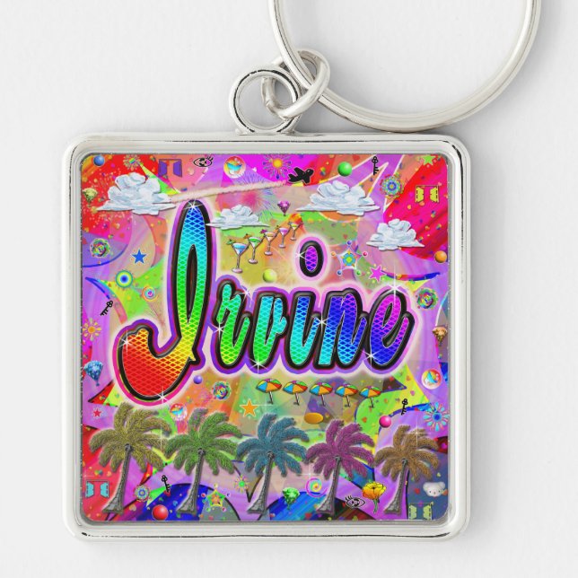 Irvine Vista Express Keychain (Front)