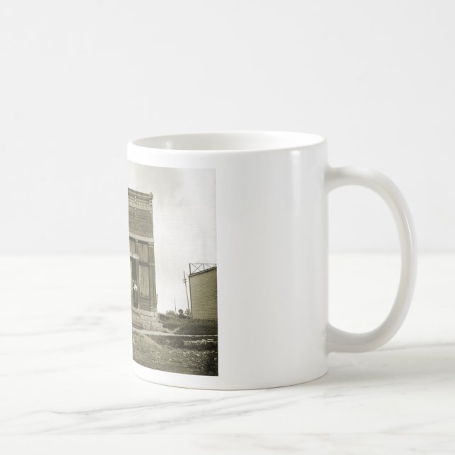IRVING KANSAS POST OFFICE PHOTO MARSHALL COUNTY KS COFFEE MUG (Right)