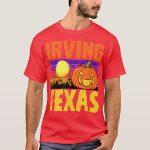 Irving Teas Happy Halloween Party Local City Pride T-Shirt
