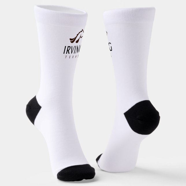 Irving (Texas) city flag Socks (Angled)