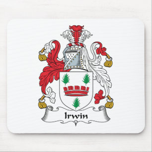 Irwin Family Crest Mouse Mat