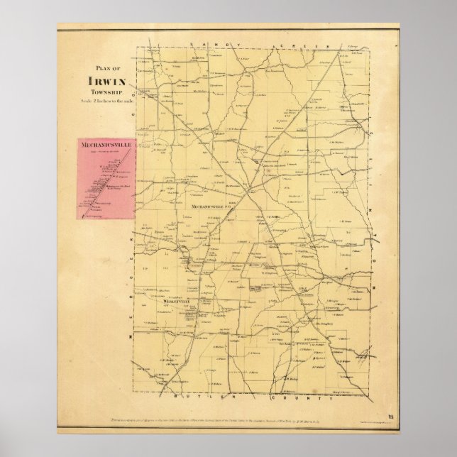 Irwin Township Poster (Front)