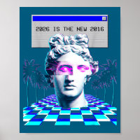 Is 2016 Vaporwave Glitch Statue Aesthetic