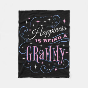 Is Being A Grammy Cute Grandma Mothers Day Women's Fleece Blanket