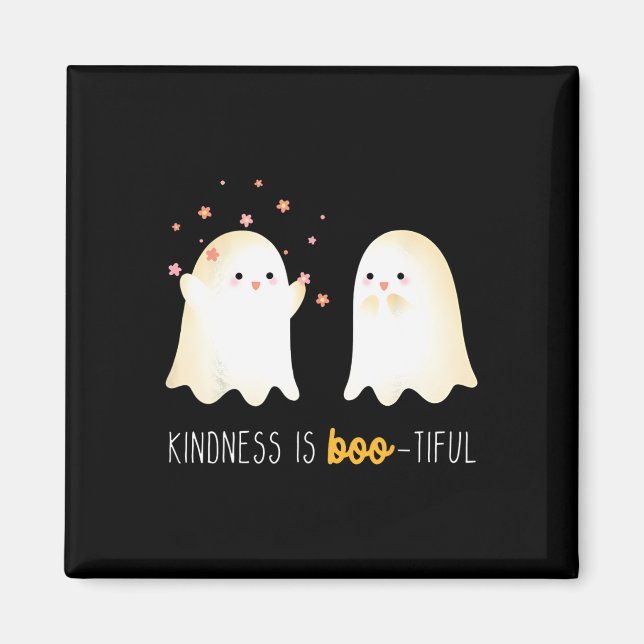 Is Boo Tiful Teacher Cute Ghost Halloween  Magnet (Front)
