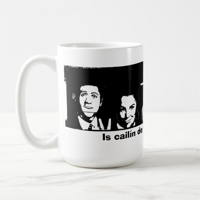 Is cailín de chuid Dhoire me (I am a Derry Girl) Coffee Mug (Left)