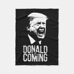 Is Coming!  Fleece Blanket