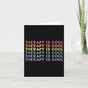 Is Cool Self Care Mental Health Awareness Card