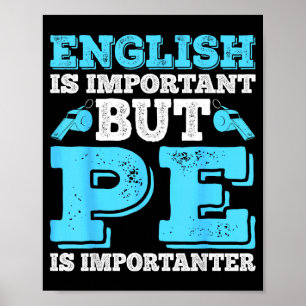 Is English Important English Important But Poster
