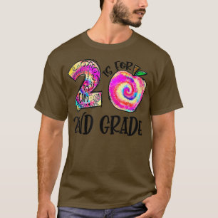 Is For 2nd Grade Tie Dye Back To School Student Te T-Shirt