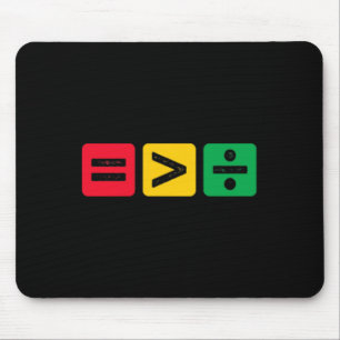 Is Greater Than Division Juneteenth 1865 Men Women Mouse Mat