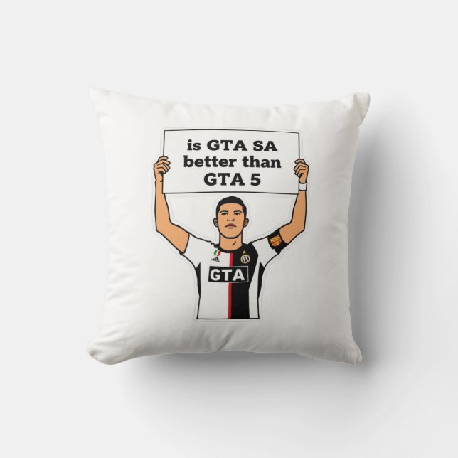 Is GTA SA better than GTA V statement  Cushion (Front)