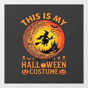 Is Halloween Costume Witch Castle Cauldron Window Cling