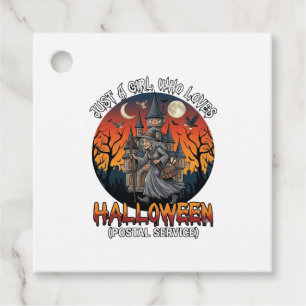 Is Halloween Witch Everybody Make Scene Postal Wor Favour Tags