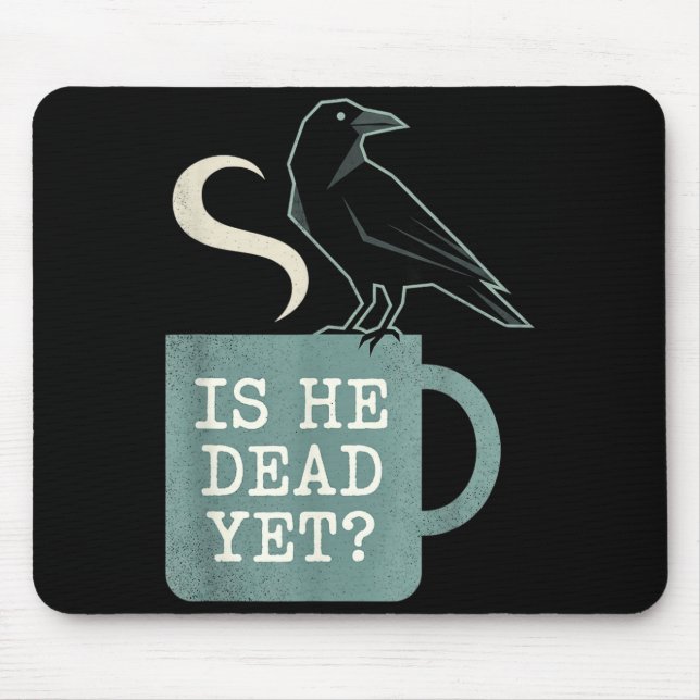 Is He Vintage Government Agencyd Yet Mouse Mat (Front)
