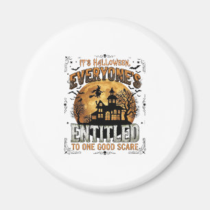 Is Human Costume French Bulldog Pumpkin Halloween_ Magnet