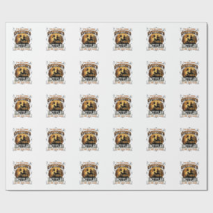 Is Human Costume French Bulldog Pumpkin Halloween_ Wrapping Paper